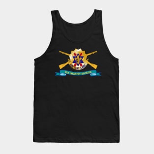 6th Infantry Division - DUI w Br - Ribbon X 300 Tank Top